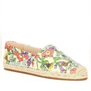 ✨NIB - Coach Women’s Collins Floral Printed Leather Espadrille Flats✨